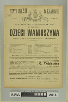 DZIECI WANIUSZYNA