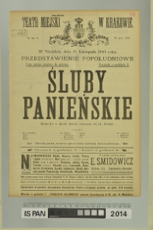 ŚLUBY PANIEŃSKIE