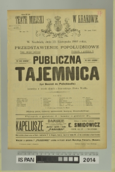PUBLICZNA TAJEMNICA (Le Secret de Polichinelle)