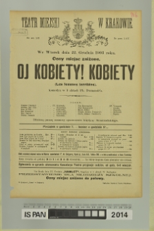 OJ KOBIETY! KOBIETY (Les femmes terribles)