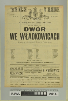 DWÓR WE WŁADKOWICACH