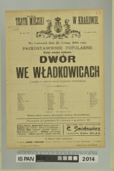 DWÓR WE WŁADKOWICACH