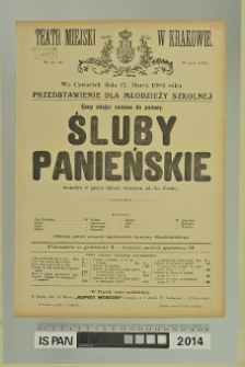 ŚLUBY PANIEŃSKIE