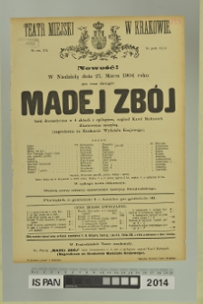 MADEJ ZB&Oacute;J