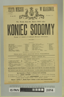 KONIEC SODOMY