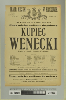 KUPIEC WENECKI