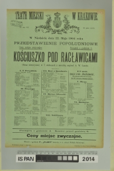 KOŚCIUSZKO POD RACŁAWICAMI