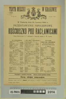 KOŚCIUSZKO POD RACŁAWICAMI