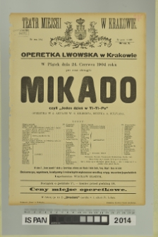 MIKADO czyli "Jeden dzień w Ti-Ti-Pu"