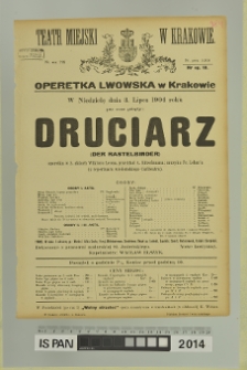 DRUCIARZ (Das Rastelbinder)