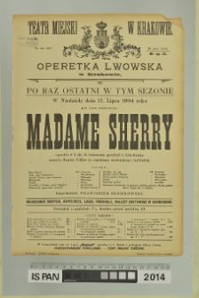 MADAME SHERRY