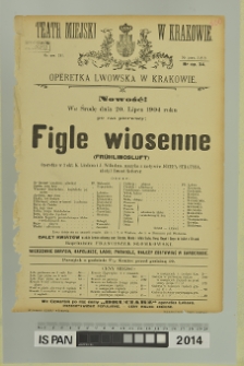 FIGLE WIOSENNE (Frühlingsluft)