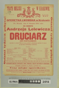 DRUCIARZ (Der Rastelbinder)