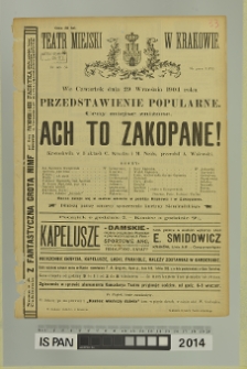 ACH TO ZAKOPANE!