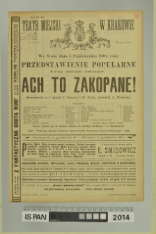 ACH TO ZAKOPANE!