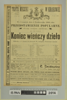 KONIEC WIEŃCZY DZIEŁO