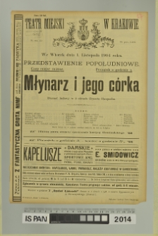 MŁYNARZ I JEGO CÓRKA