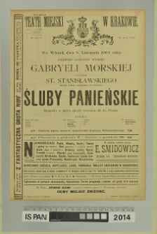 ŚLUBY PANIEŃSKIE