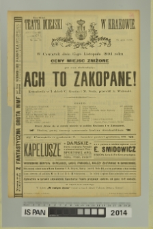 ACH TO ZAKOPANE!