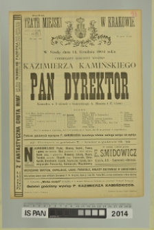PAN DYREKTOR