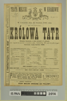 KRÓLOWA TATR