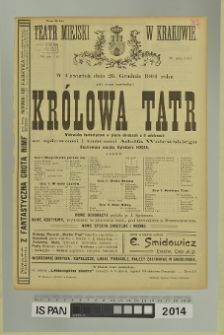 KRÓLOWA TATR