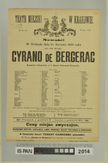 CYRANO DE BERGERAC