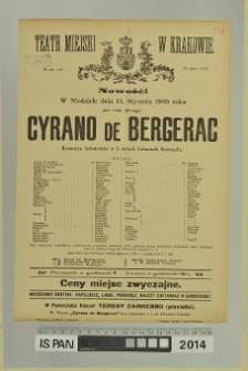 CYRANO DE BERGERAC