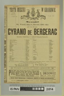 CYRANO DE BERGERAC