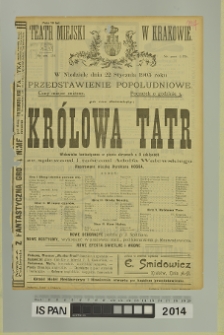 KRÓLOWA TATR