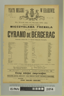 CYRANO DE BERGERAC