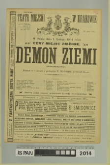 DEMON ZIEMI (Erdgeist)