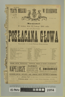 POZŁACANA GŁOWA