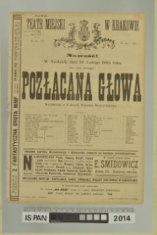 POZŁACANA GŁOWA