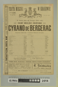 CYRANO DE BERGERAC