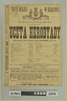 UCZTA HERODYADY