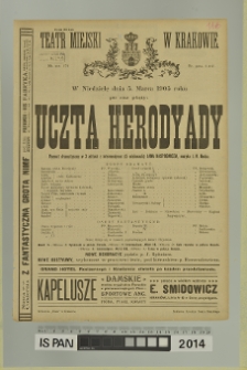 UCZTA HERODYADY