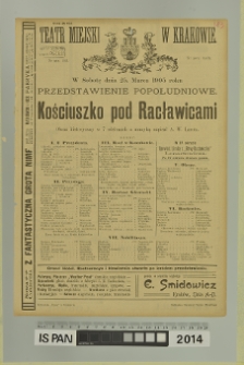KOŚCIUSZKO POD RACŁAWICAMI