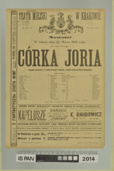 CÓRKA JORIA