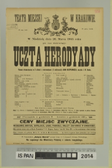 UCZTA HERODYADY