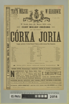 CÓRKA JORIA