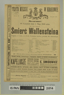 ŚMIERĆ WALLENSTEINA