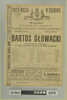 BARTOS GŁOWACKI