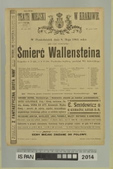 ŚMIERĆ WALLENSTEINA