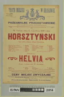 HORSZTYŃSKI, HELVIA