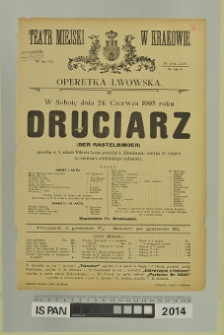 DRUCIARZ (Der Rastelbinder)