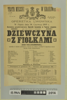 DZIEWCZYNA Z FIOŁKAMI (Das Veilchenmädel)
