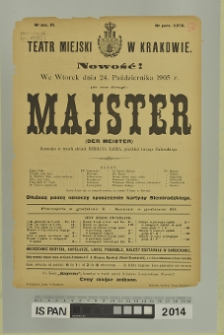 MAJSTER (Der Meister)