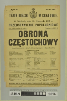 OBRONA CZĘSTOCHOWY