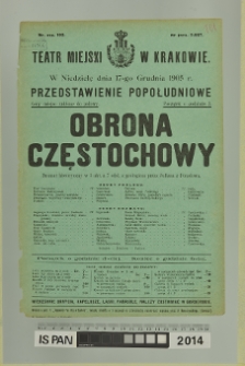 OBRONA CZĘSTOCHOWY